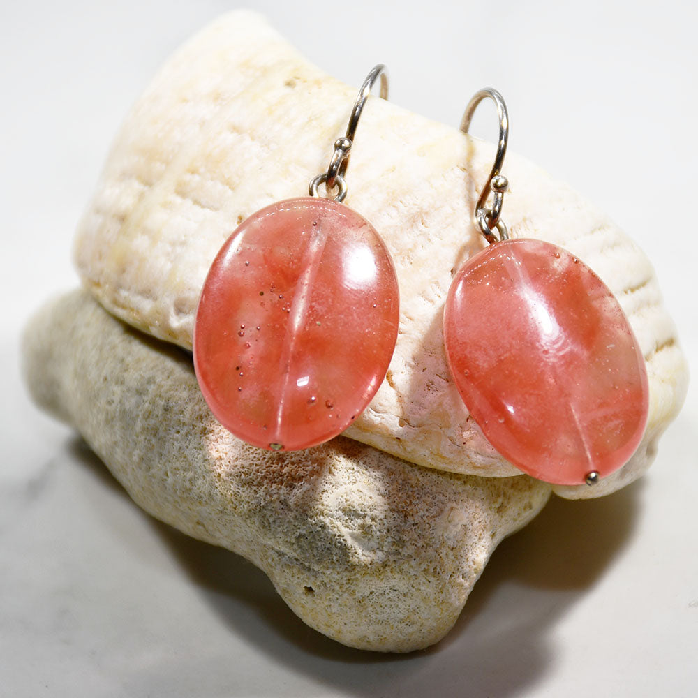 Rosalina Coral Earrings