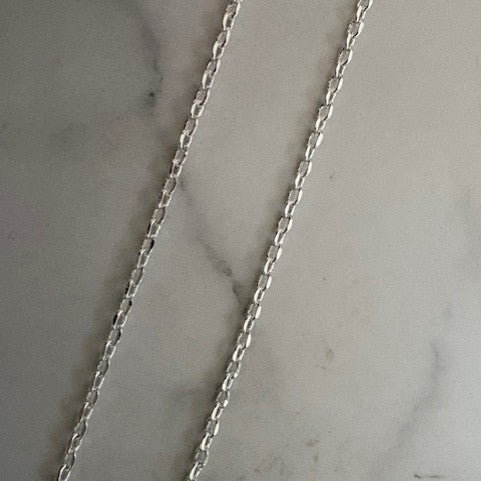 Sterling Silver Chain - Cable Link Chain