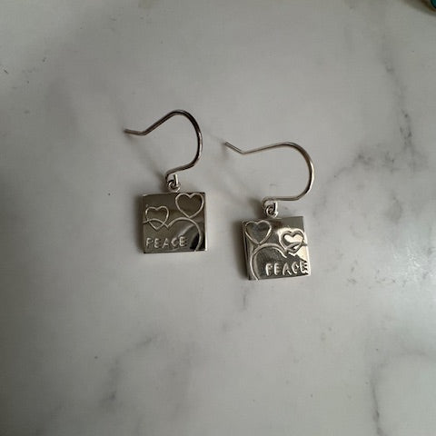 Cali Engraved Earrings