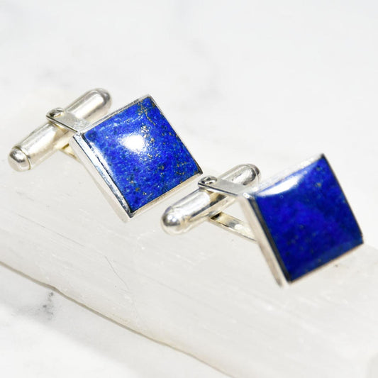Janda Silver & Lapis Lazuli Cufflinks