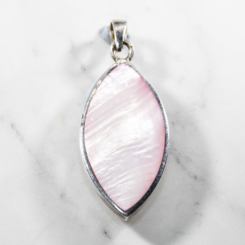 Lorama Pink Marquise Pendant
