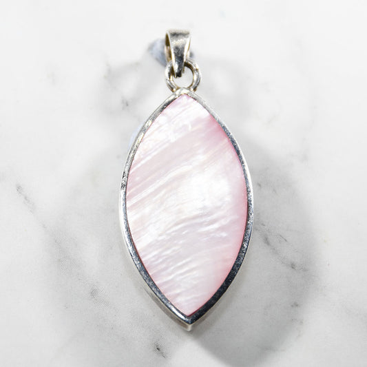 Lorama Pink Marquise Pendant