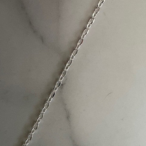 Sterling Silver Chain - Cable Link Chain